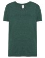 Heren T-shirt V hals JHK Urban Bottle Green Heather